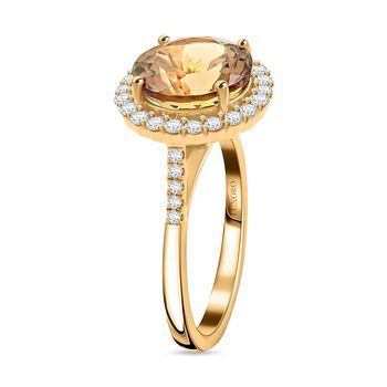 AAA Turkizit, Wei&szlig;er Diamant Ring 585 Gold (Gr&ouml;&szlig;e 17.00) ca. 5,25 ct