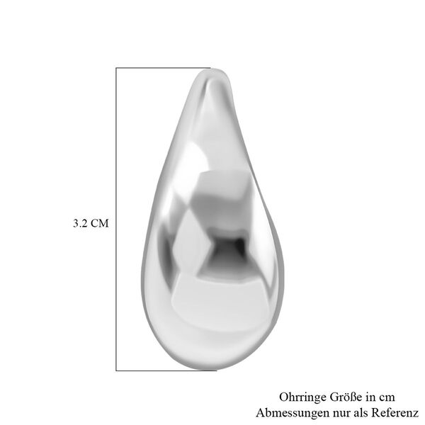 Thai Silber Kollektion - Tropfen Ohrringe, 925 Silber image number 4
