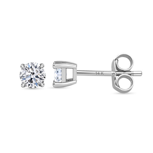 IGI zertifizierte SI GH Diamant-Ohrringe - 0,50 ct. image number 3