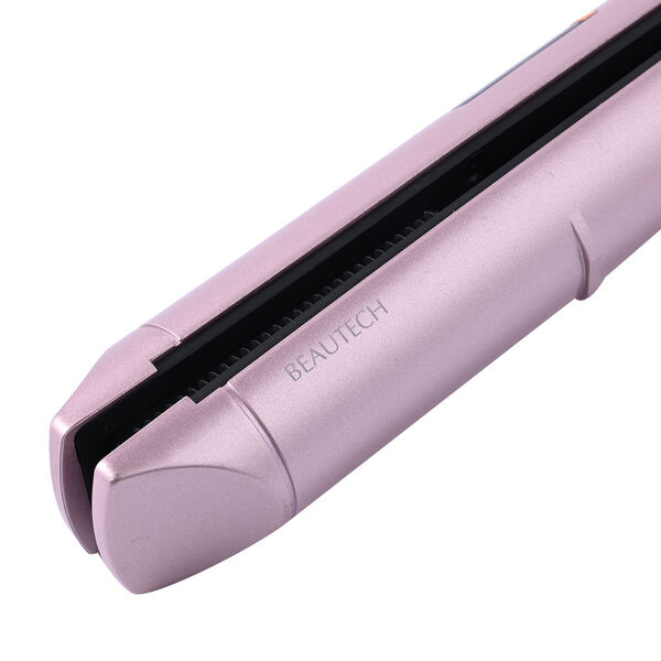 Kabelloses Mini-Gl&auml;tteisen mit wiederaufladbarer Batterie, Abmessung 25x4,1 cm, Ros&eacute;gold image number 5