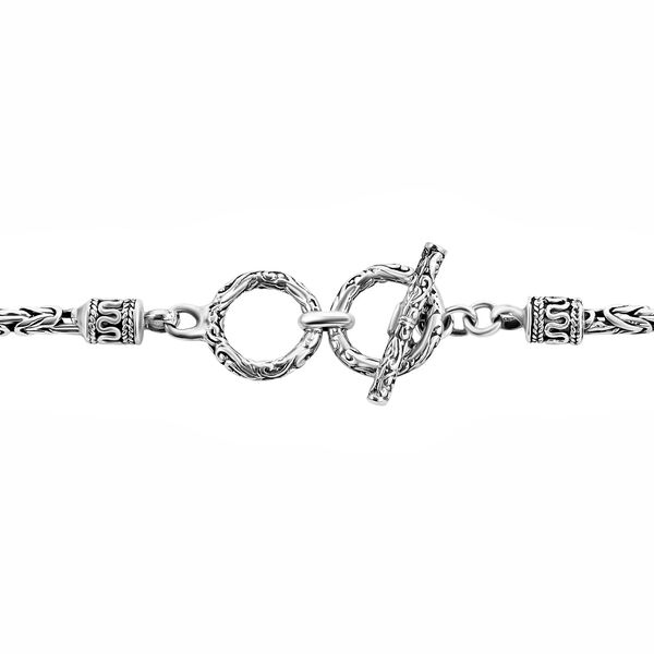 Royal Bali - Borobudur Halskette, ca. 60 cm, 925 Silber ca. 25,00g image number 3