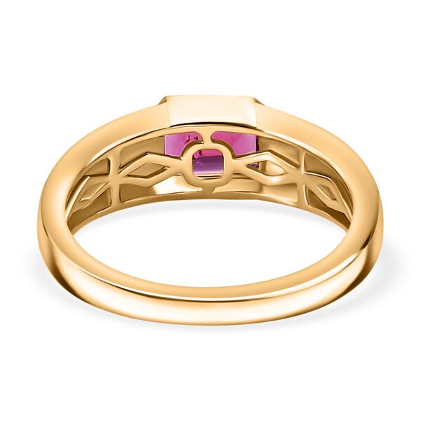 Labor roter Beryll-Ring - 0,94 ct. image number 6