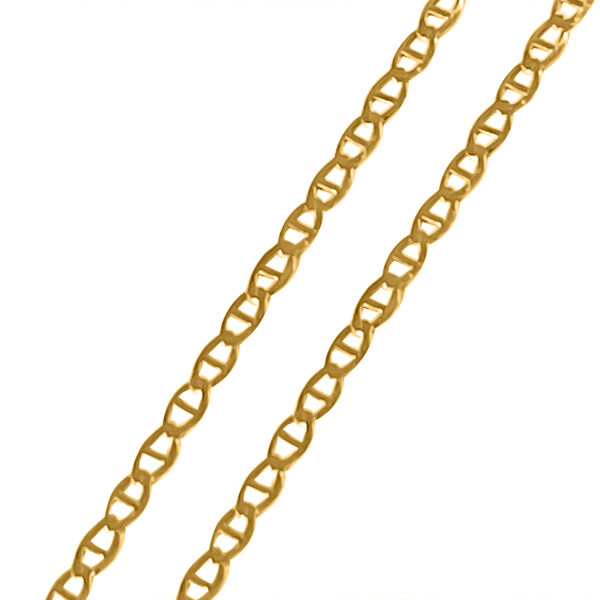 Mariner Halskette in 585 Gold, 50 cm image number 2
