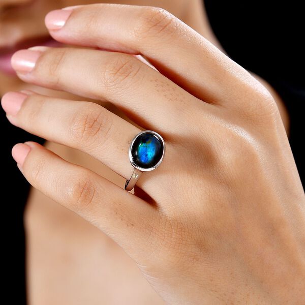 AA Labradorit Ring - 5,73 ct. image number 3