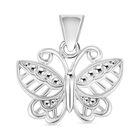 Royal Bali Kollektion - 925 Silber Schmetterling Anhänger, 4,00g
