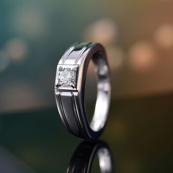 LUXURIANT SI-GH Labor Diamant Ring - 0,25 ct.