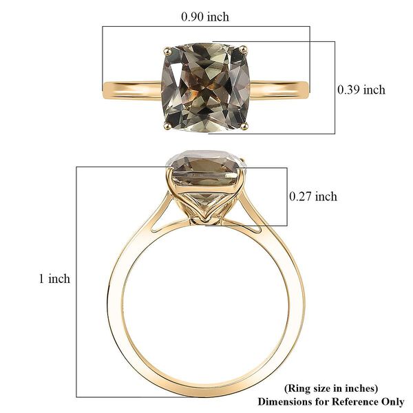 AAA Turkizit Ring 417 Gold (Gr&ouml;&szlig;e 18.00) ca. 3,00 ct image number 5