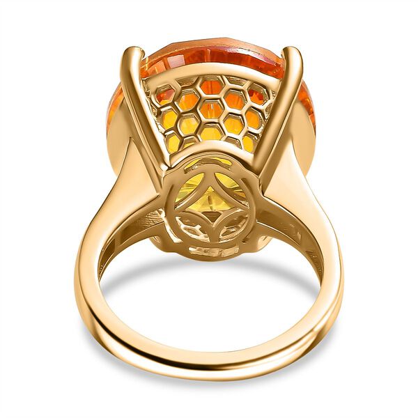 Sphaleros Quarz und Zirkon Ring - 14,44 ct. image number 6