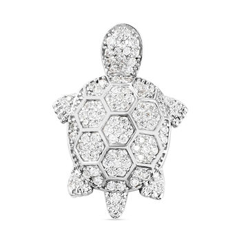 Zirkonia-Anh&auml;nger, reines Messing ca. 0,94 ct