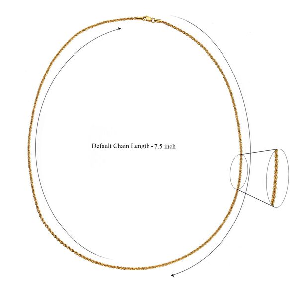 Kordelkette in 916 Gold, 56cm image number 4