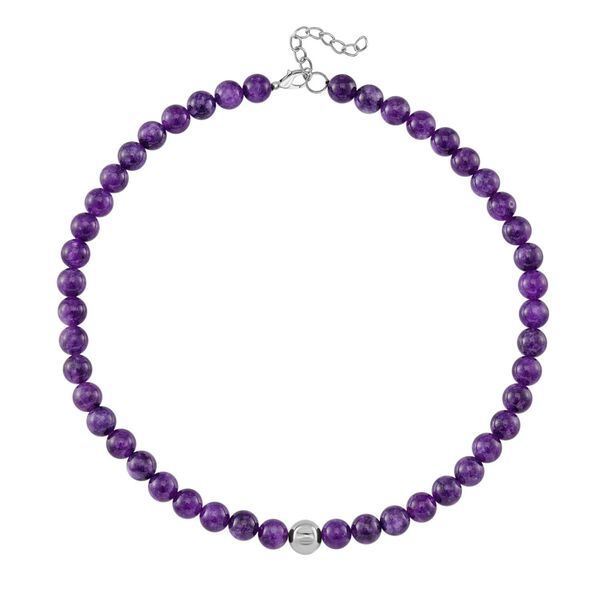 Afrikanische Amethyst-Halskette, 50 cm - 365 ct. image number 3