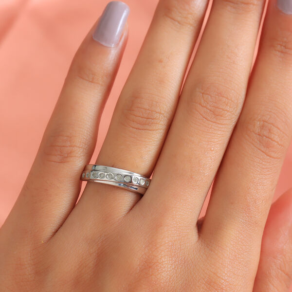 Weißer Diamant P Ringe 925 Silber ca. 0,20 ct. image number 3