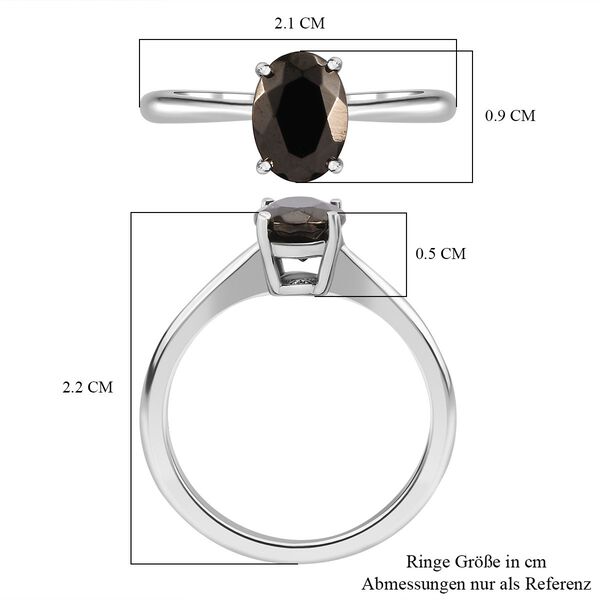 Shungit Ring - 0,77 ct. image number 7