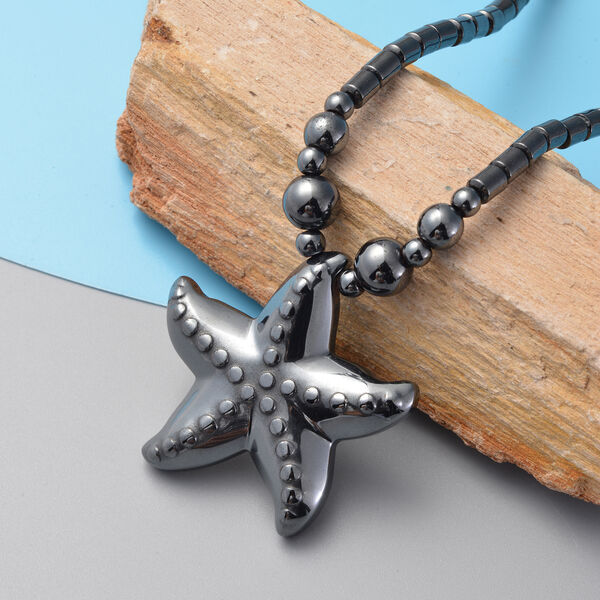 H&auml;matit Halskette50 cm Edelstahl ca. 240,00 ct image number 2