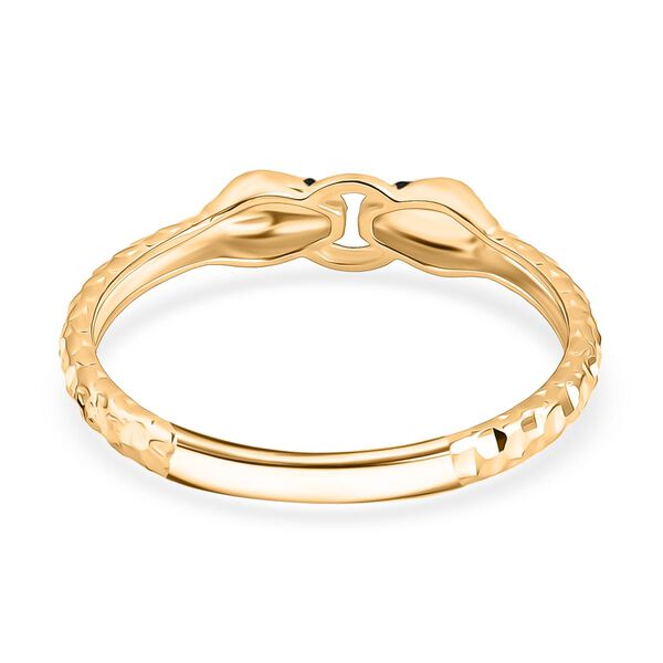Royal Bali Kollektion - Schlangen Ring in  375 Gold image number 4