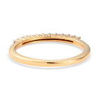 Diamant Ring 925 Silber 585 Vergoldet image number 4