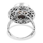 Royal Bali - Citrin Ring, 925 Silber, (Größe 17.00) ca. 6.43 ct image number 4