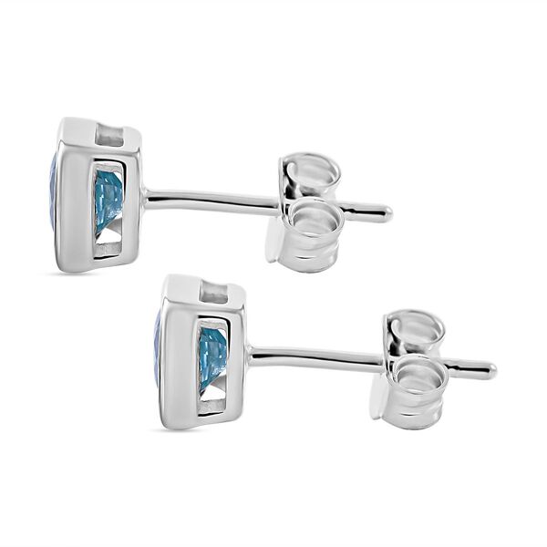 AA blaue Zirkon-Ohrringe - 1,83 ct. image number 3