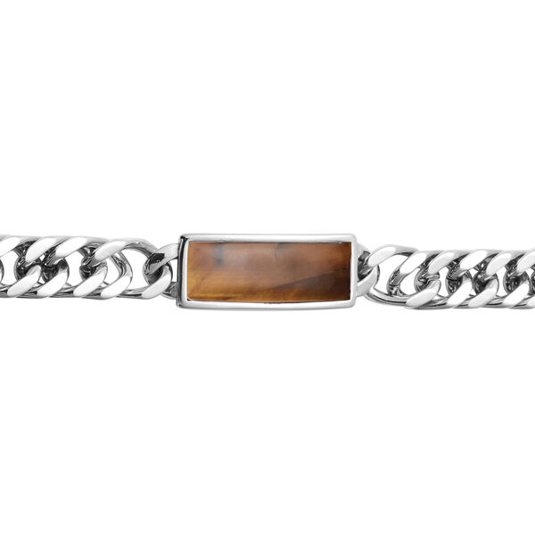 Gelbes Tigerauge-Armband, 20 cm - 40 ct. image number 3