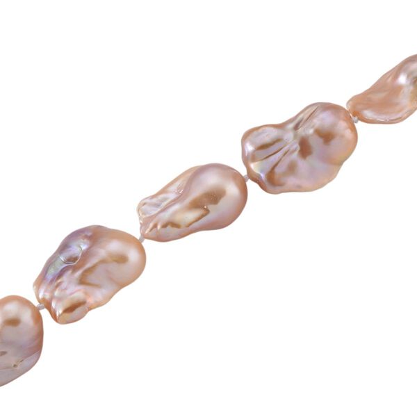 D'Joy AAAA mehrfarbige Barockperle Halskette, 50cm image number 5