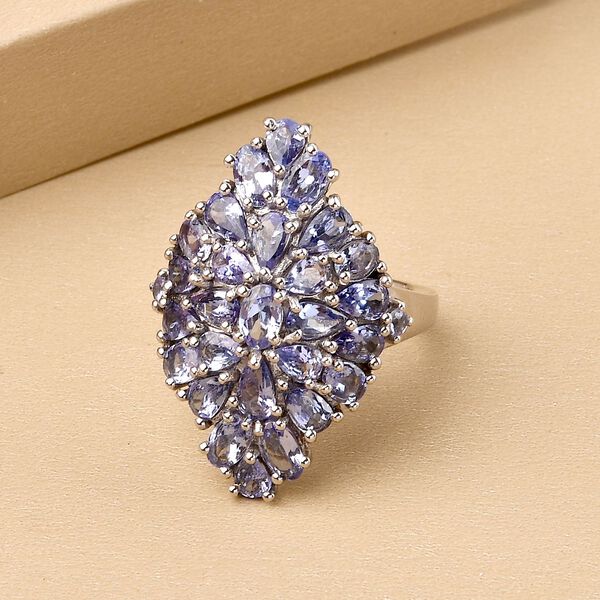 Tansanit Ring - 4,79 ct. image number 2