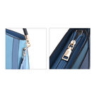 Hobo Tasche mit abnehmbarem Riemen, Größe 26x8x14 cm, Blau image number 4