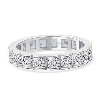 Lustro Stella Wei&szlig;er Zirkonia Ring 925 Silber rhodiniert (Gr&ouml;&szlig;e 17.00)