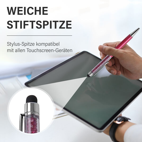 7er-Set Kristall Kugelschreiber image number 3