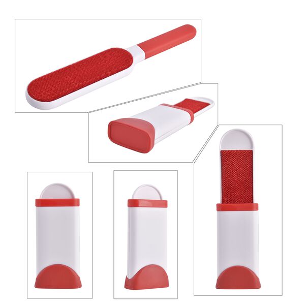 2er-Set Fusselrolle, Dunkelrot image number 7