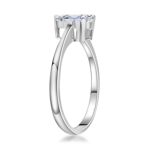 Lab Grown Diamant VS Ring, IGI Zertifiziert, 585 Wei&szlig;gold (Gr&ouml;&szlig;e 17.00) ca. 1.00 ct image number 3
