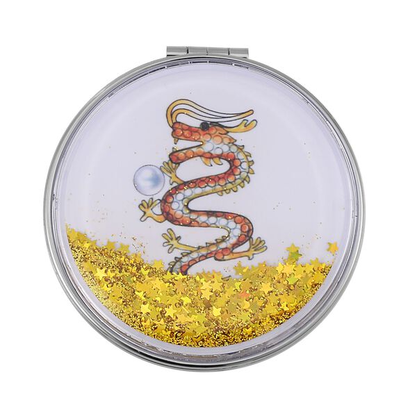 Kunststoff Perle, Glas Schmuckset  Legierung, Eisen Std Gelb, Legierung Std Gelb image number 3