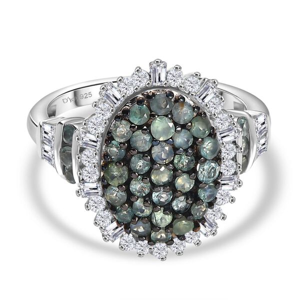 D&rsquo;Joy Moissanit und Alexandrit Ring - 1,96 ct.