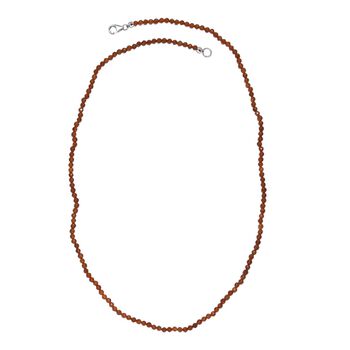 Hessonit Granat 50cm Halskette - 39 ct.