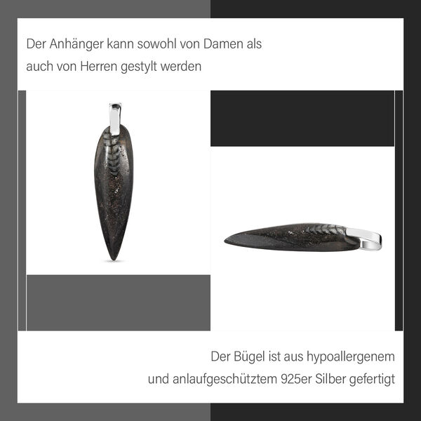 Versteinerter Orthoceras-Anh&auml;nger image number 9