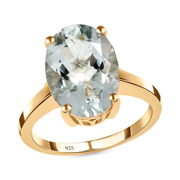 Prasiolith-Ring - 5,43 ct. image number 4