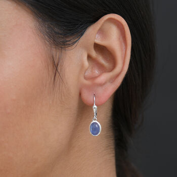 D'Joy AA Tansanit Ohrringe - 3,41 ct.