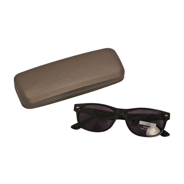 +2.00 Sonnenbrille, Blaulicht, schwarz image number 4