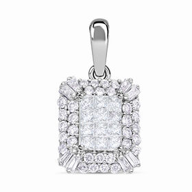 I1 G-H SGL zertifizierter Diamant-Anhänger - 0,50 ct.