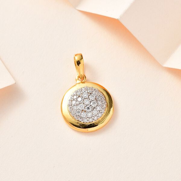 Moissanit Anh&auml;nger - 0,70 ct. image number 2