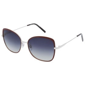 Sonnenbrille, Schwarz-Silber