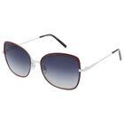 Swiss Eyewear - Graue Transparent-Sonnenbrille mit Rauch-/Schwarztönung