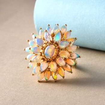 Nat&uuml;rlicher, &auml;thiopischer Opal-Ring - 3,74 ct.