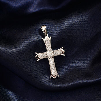 EverTrue Moissanit Anh&auml;nger in Silberton - 1,18 ct.