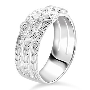 D'Joy 925 Silber Ring (Gr&ouml;&szlig;e 18.00) ca. 5,72g