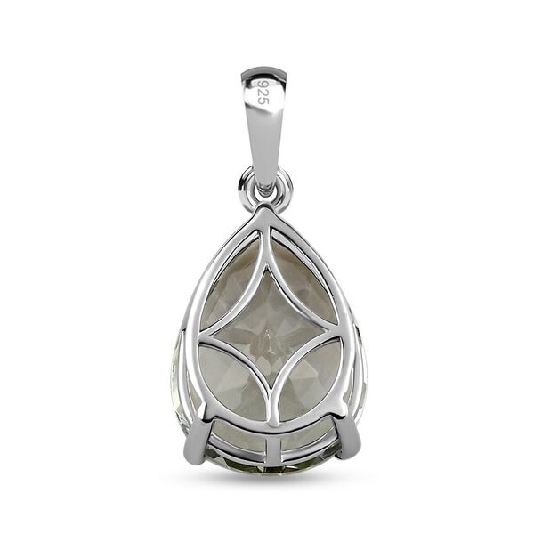 Prasiolith-Anh&auml;nger - 7,49 ct. image number 5