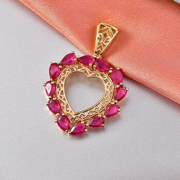 D'Joy AA afrikanischer Rubin Anh&auml;nger - 3,85 ct.