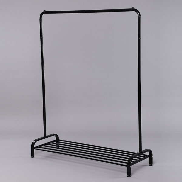 Kleiderständer, Größe: 115,5x40x145 cm, Schwarz  image number 0