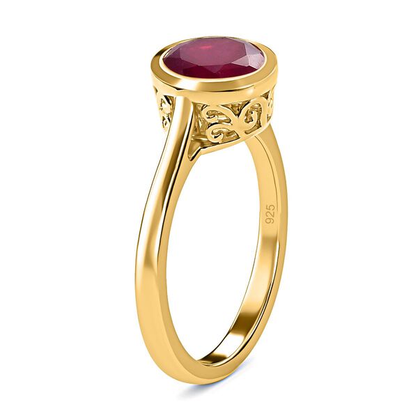 Afrikanischer Rubin (Fissure gefüllt) Ring - 2,81 ct. image number 5