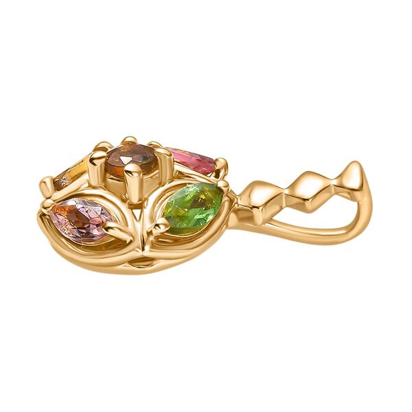 Multi-Turmalin Schmuckset - 2,43 ct. image number 5