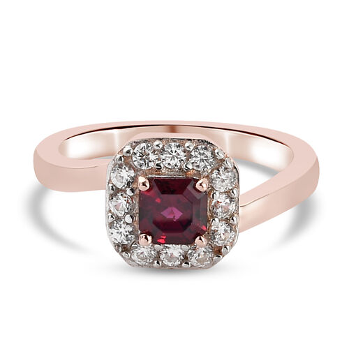 Anthill Granat und Zirkon Ring - 0,96 ct. image number 0